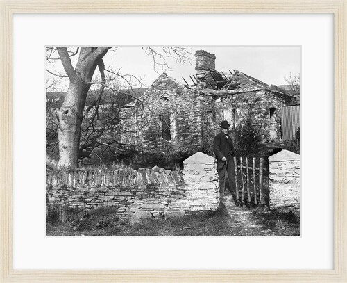 Old chapel, Dhoon Glen, Isle of Man by George Bellett Cowen